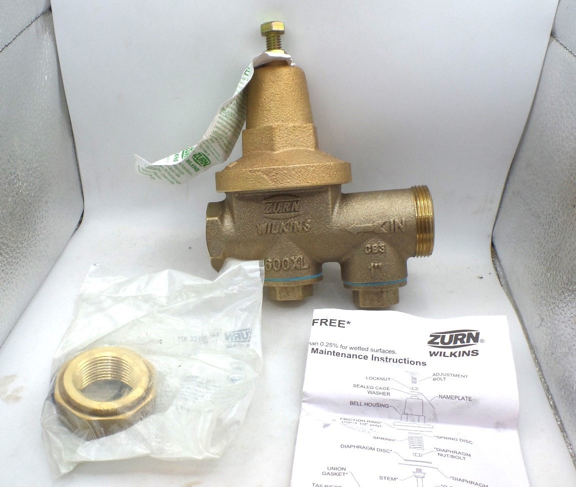 ZURN 1-600XL WILKINS 1″ IN. 600XL PRESSURE REDUCING VALVE