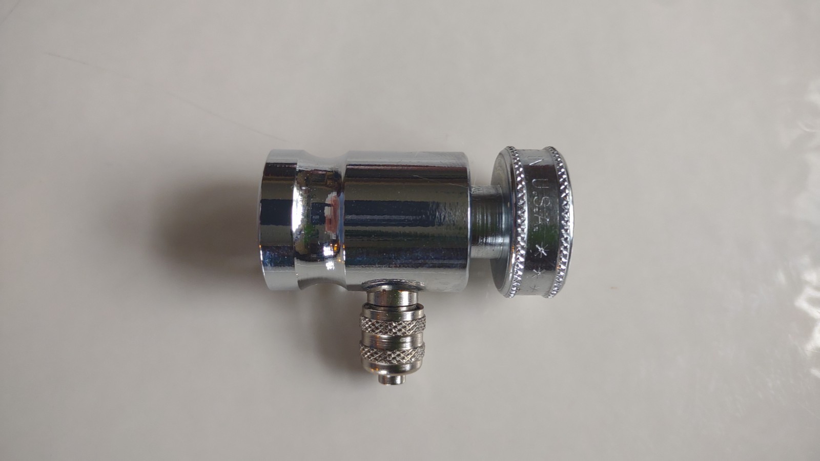 Faucet diverter valve. 1/4″. Aerator.