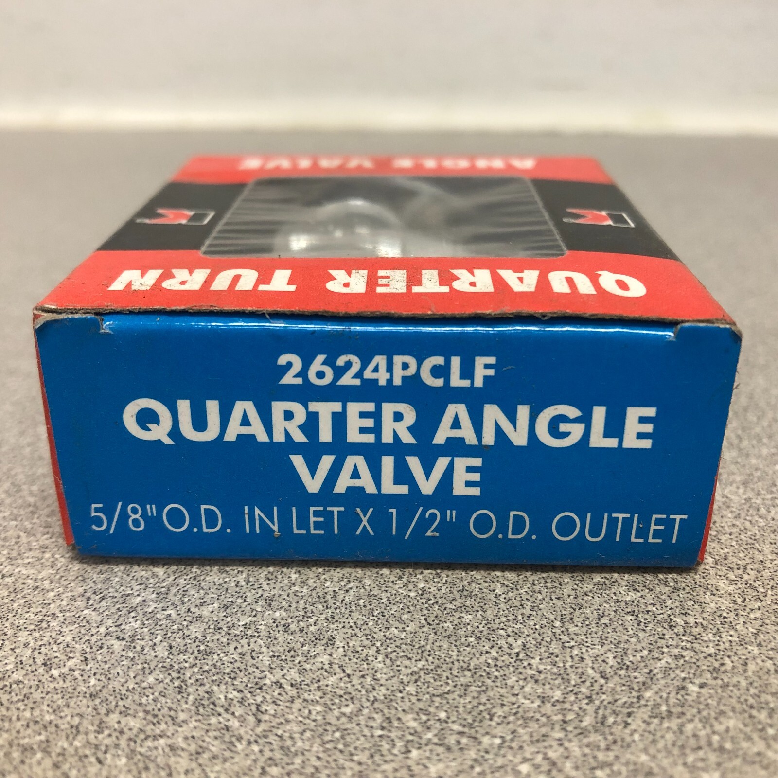 Keeney 2624PCLF 5/8 in. Compression in. X 1/2 in. Compression Brass Angle Valve