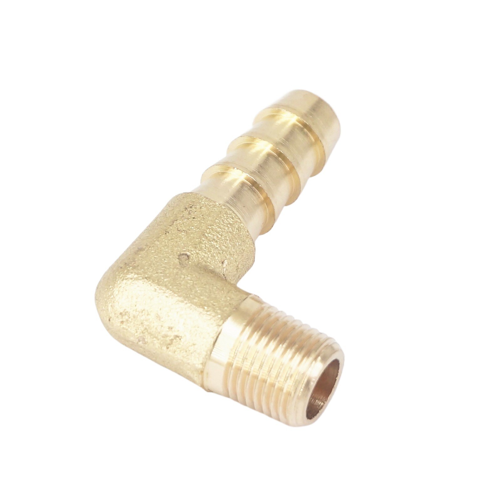 1/8″ NPT Male x 5/16″ Hose Barbed Elbow Brass Pipe Fitting Connector 229 PSI