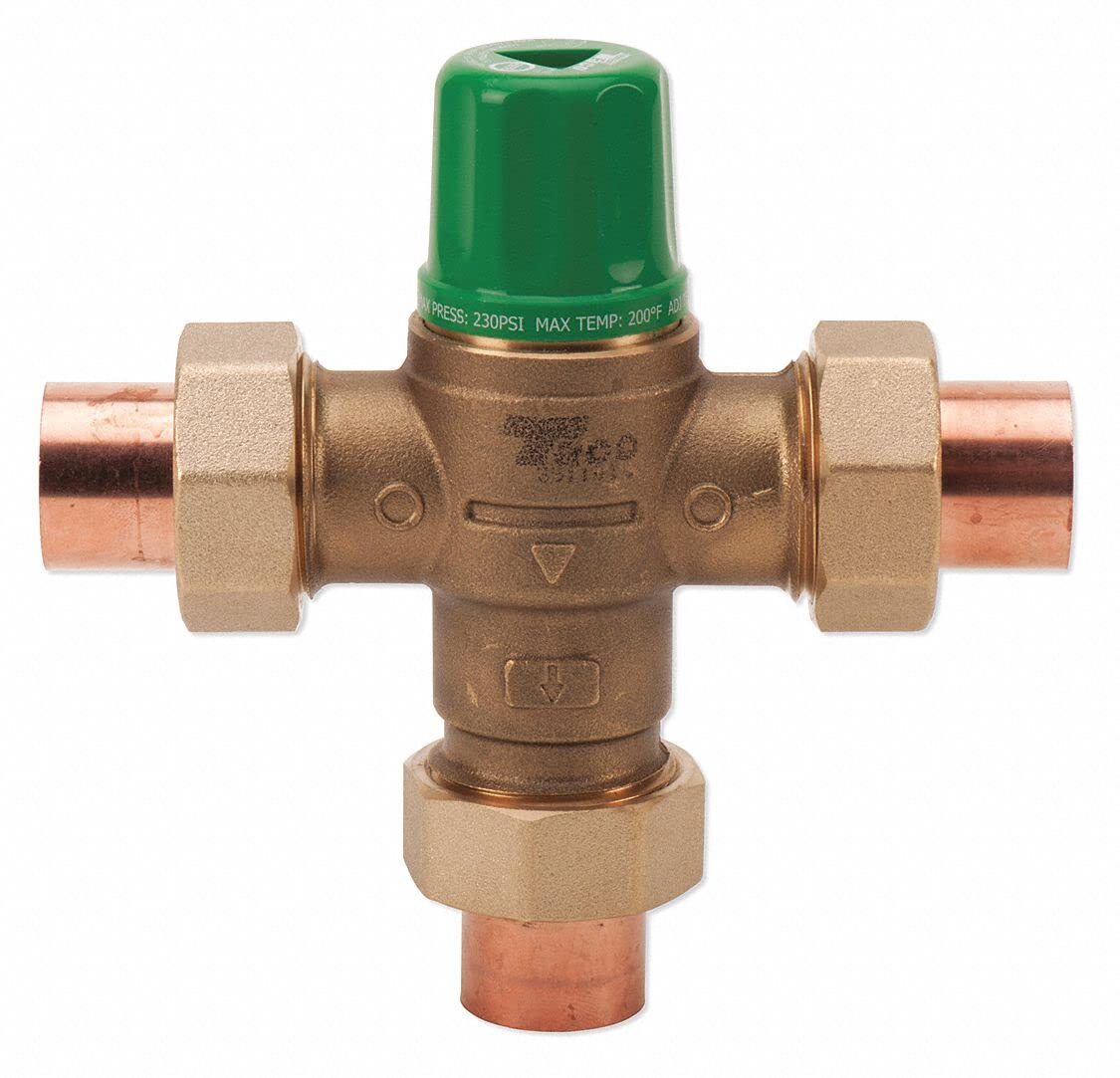 Taco 5003-C3 Series 5000 Mixing Valve 3/4″ Sweat Connection Forged Brass