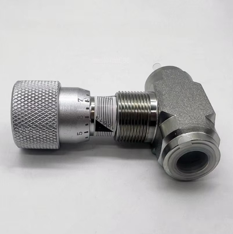 Two Way Hydraulic Flow Control Valve for Pneumatic Hydraulic Oil Gas Fluids