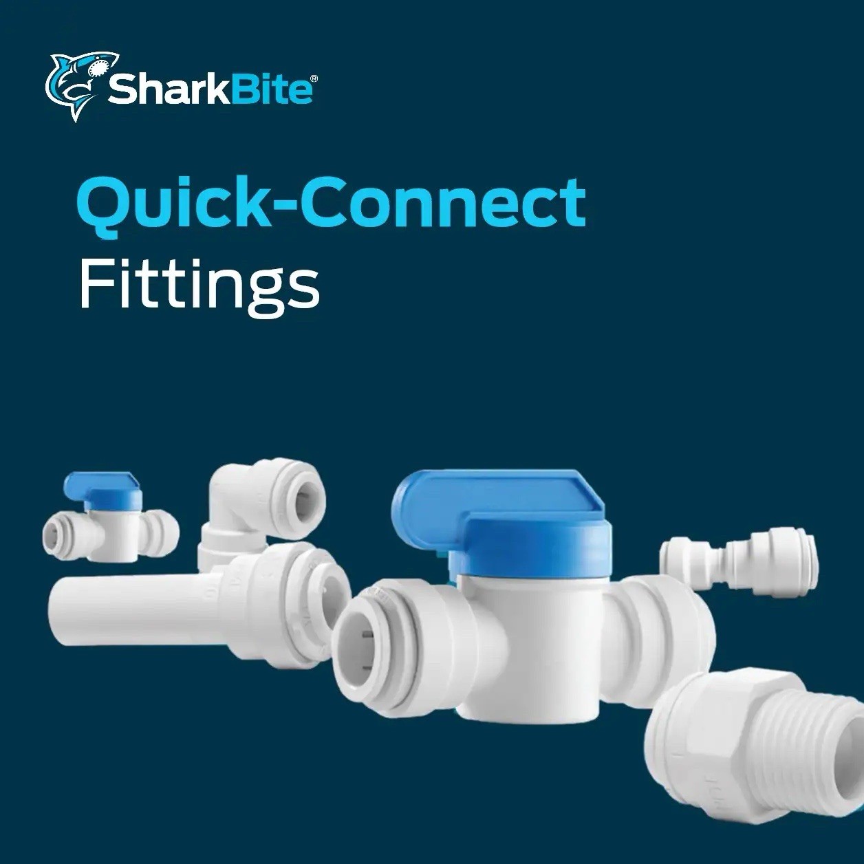 Shark Bite 25438Z- 3/8″OD Straight Valve Quick Connect