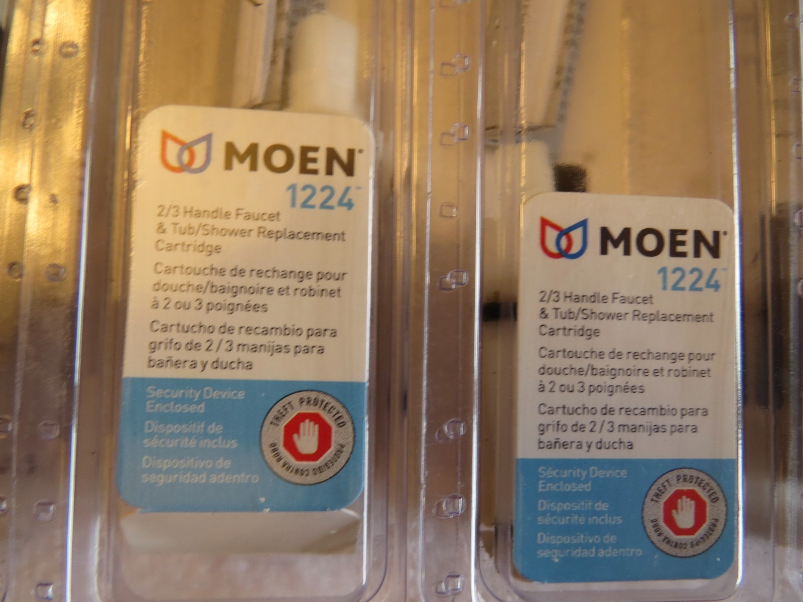BRAND NEW MOEN CARTRIDGE LOT (15)PCS. 1212, 1213, 1222, 1224, 1234, 1255 & T161