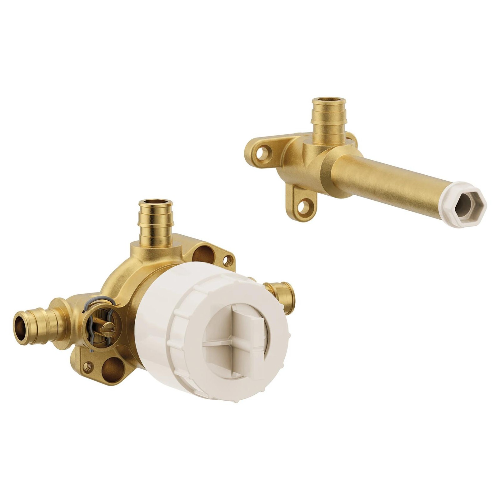 MOEN WMV130CXS M-Pact Tub Filler 1/2″ Cc/ips Cold Expansion Pex Connection