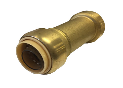 Libra Supply Lead Free 1-1/2”, 1-1/2 inch Push-Fit Repair Slip Coupling