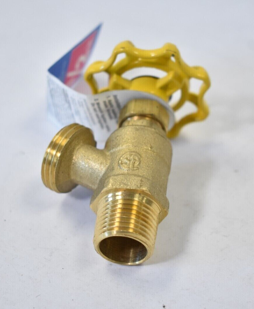 1/2 in. Watts Brass Boiler Drain Valve