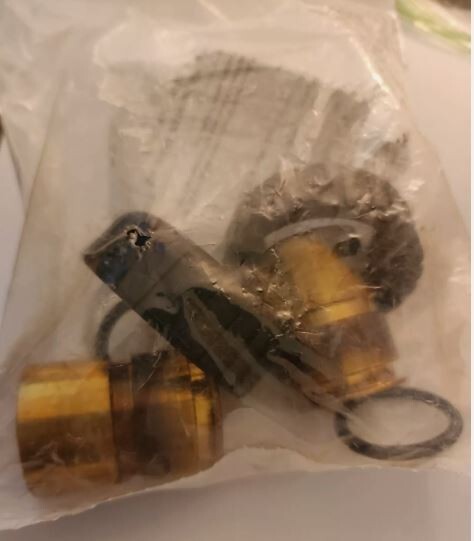 Clack WS1 FTG 1 Brass Sweat Assembly LF V3007-02LF NEW