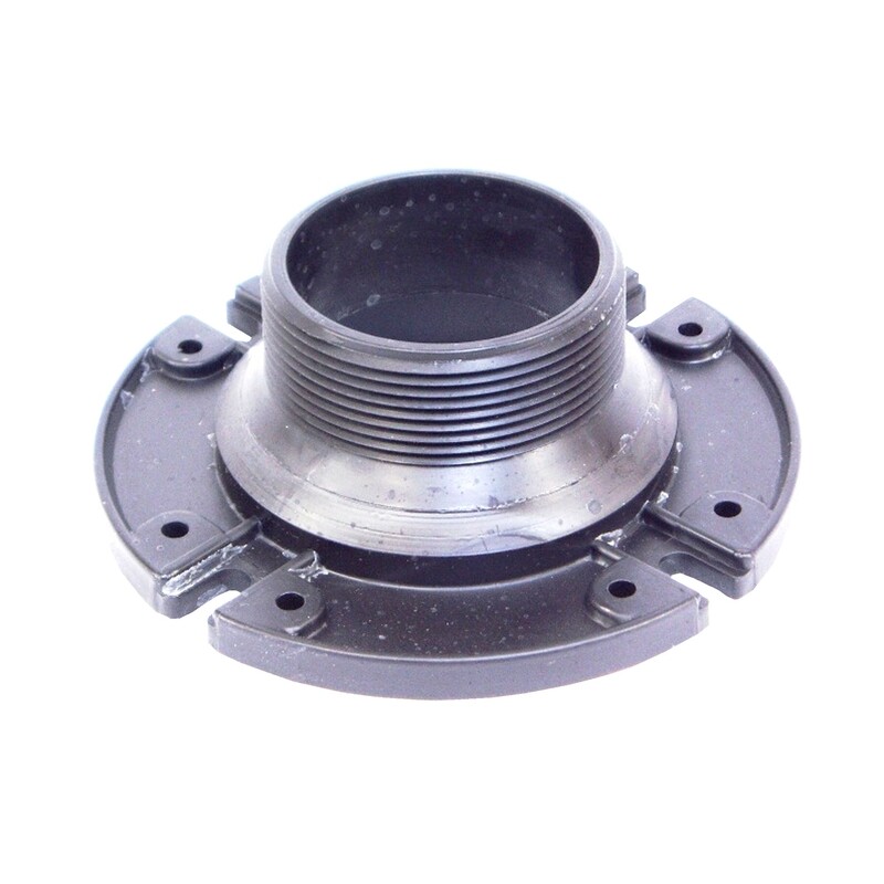 US Hardware P-110C Black ABS Plastic Commode Flange 3.5 H x 7 W x 3-1/2 Dia. in.