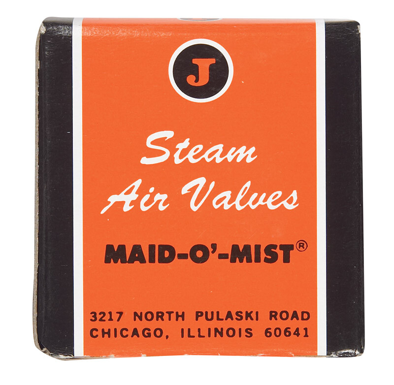 Maid-O-Mist #5-1/8″ ANGLE No.5 Angle 10 PSI Steam Vent 1/8 MPT in. for Radiators