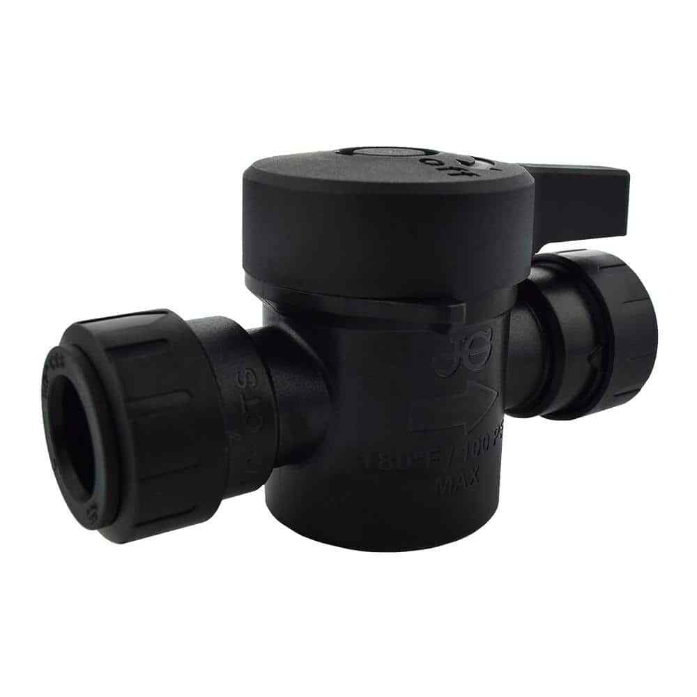 SharkBite ProLock 3/4 in. Push-to-Connect Plastic Shut Off Valve