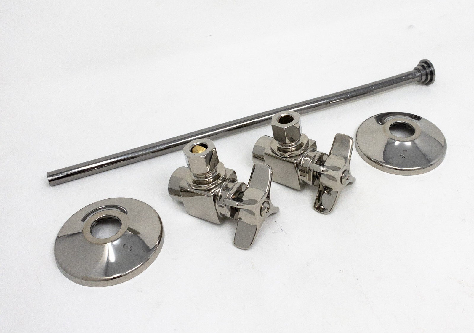 Kohler 3/8″ NPT Water Supply Angle Stop Valve, Polished Nickel