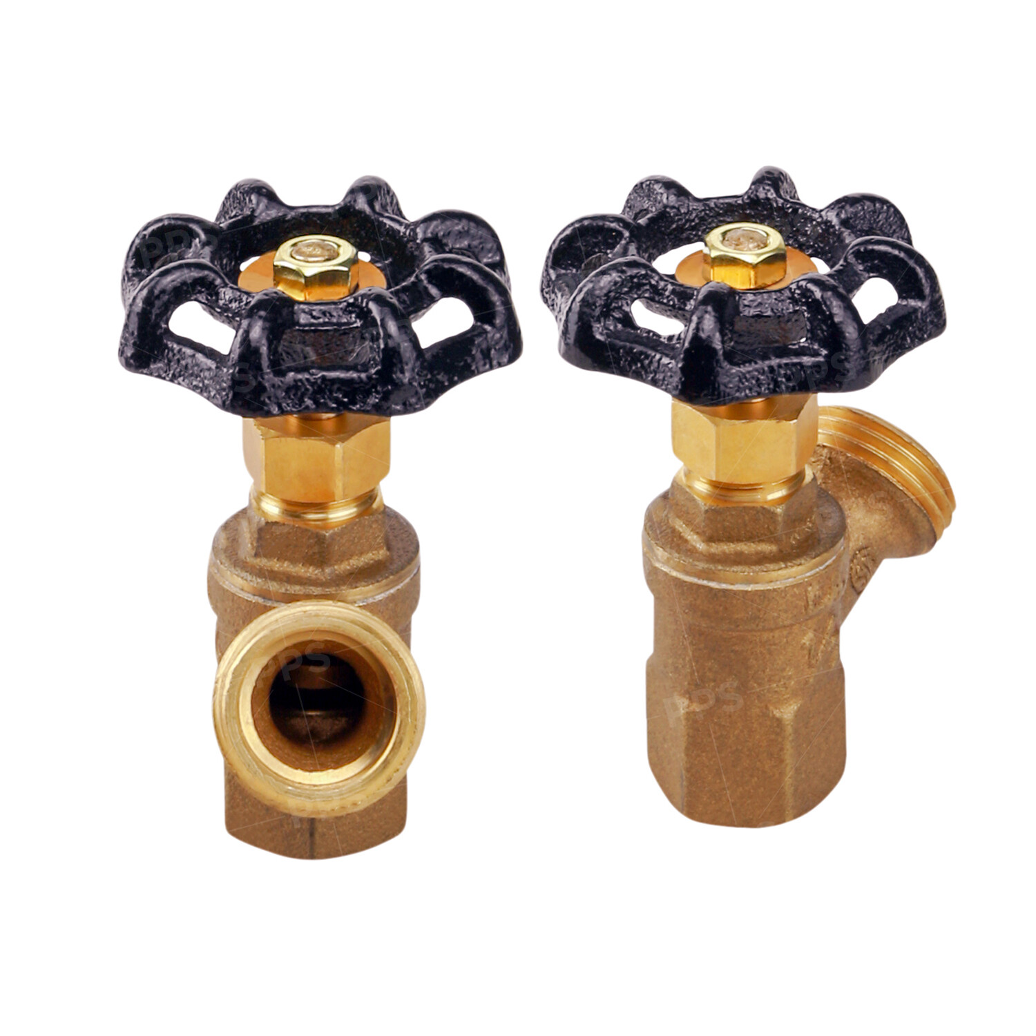 Midline Valve Boiler Drain Valve with Stuffing Box 1/2″in FIP x 3/4″in MHT Brass