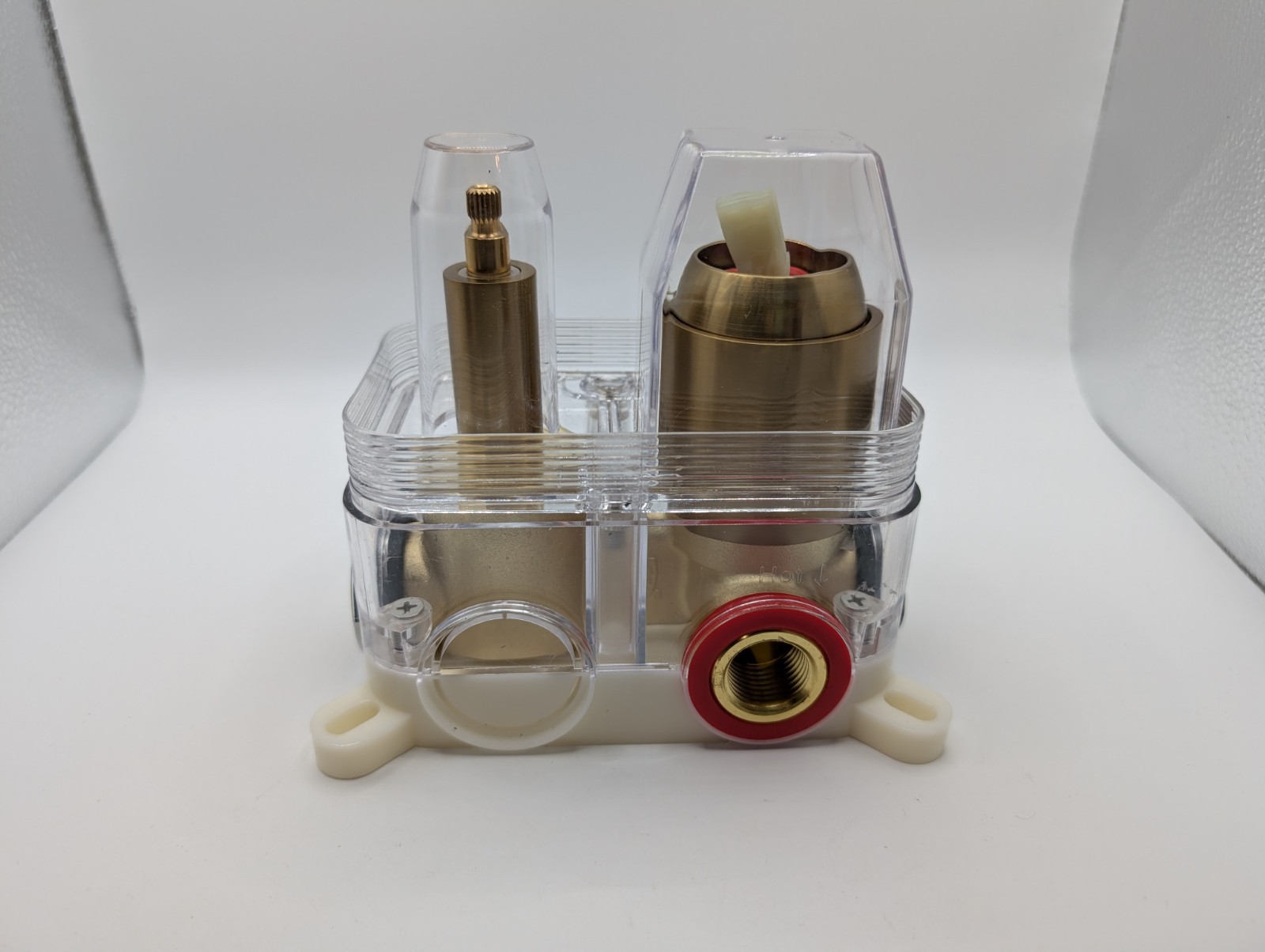 NEW 3-Function Mixer Valve Brushed Gold Shower Tub Valve US SELLER B11