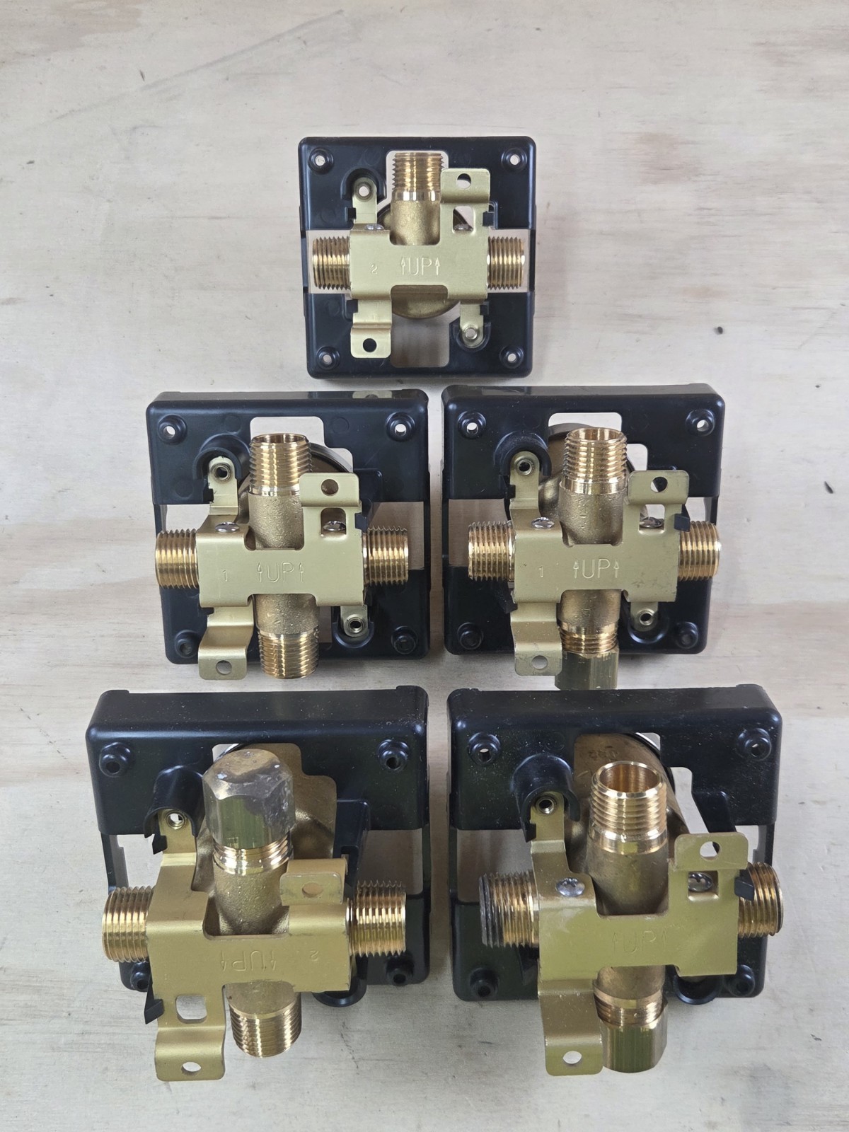 5X Delta Universal Rough In Valve Multichoice 1-Shower, 4 Tub and Shower