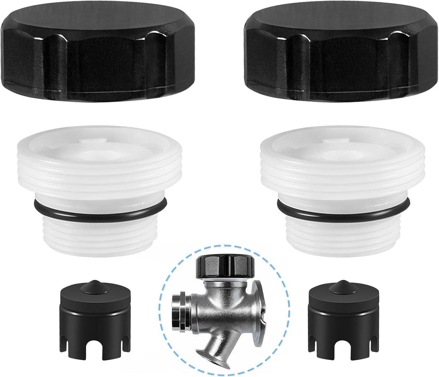 Quality 2-Pack Anti-Siphon Valve Repair Kit – Prevent Backflow Contamination