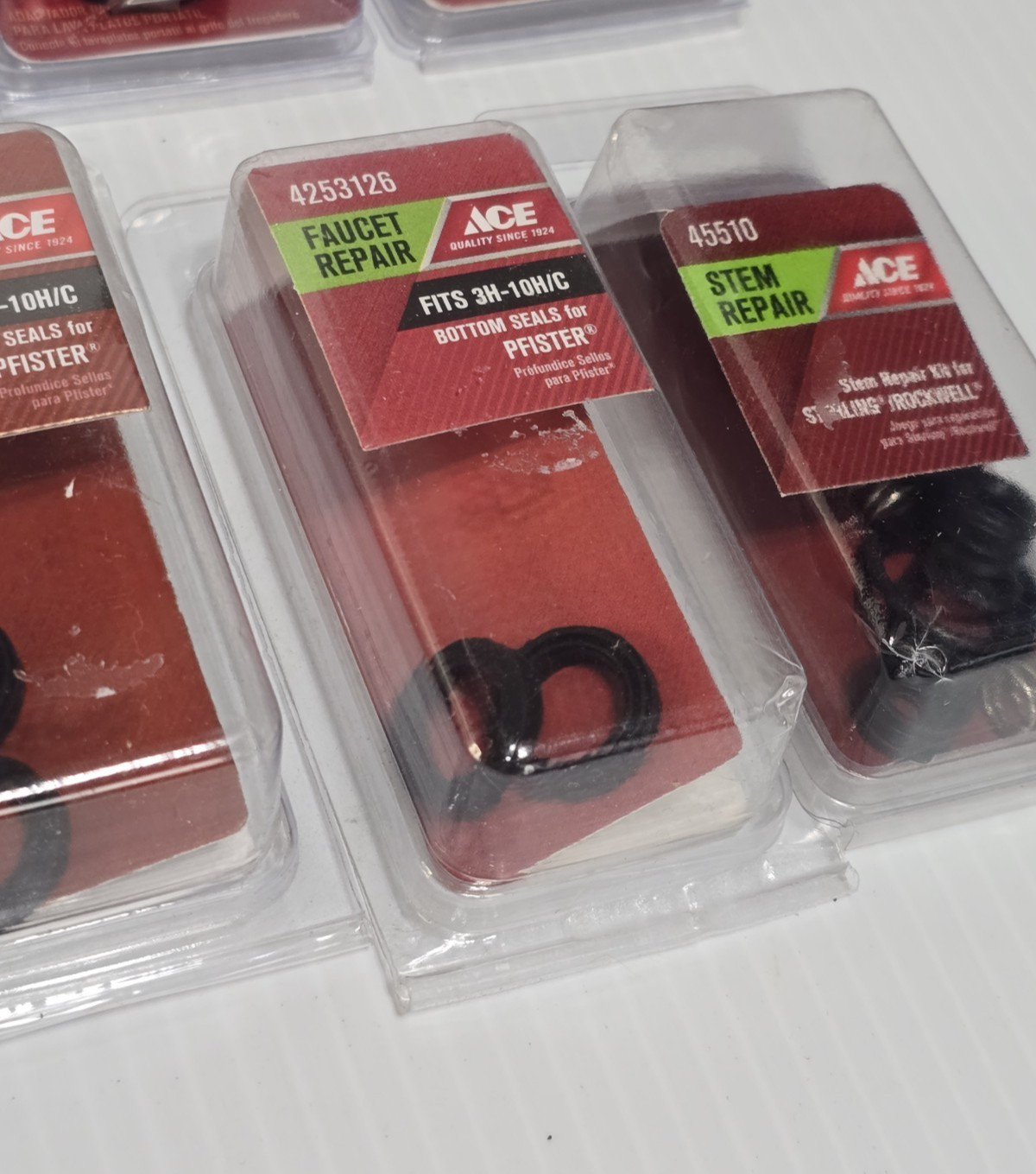 Lot OF 21 – ACE Faucet Repair Kit, Aerator Adapter, Stem Repair – NEW