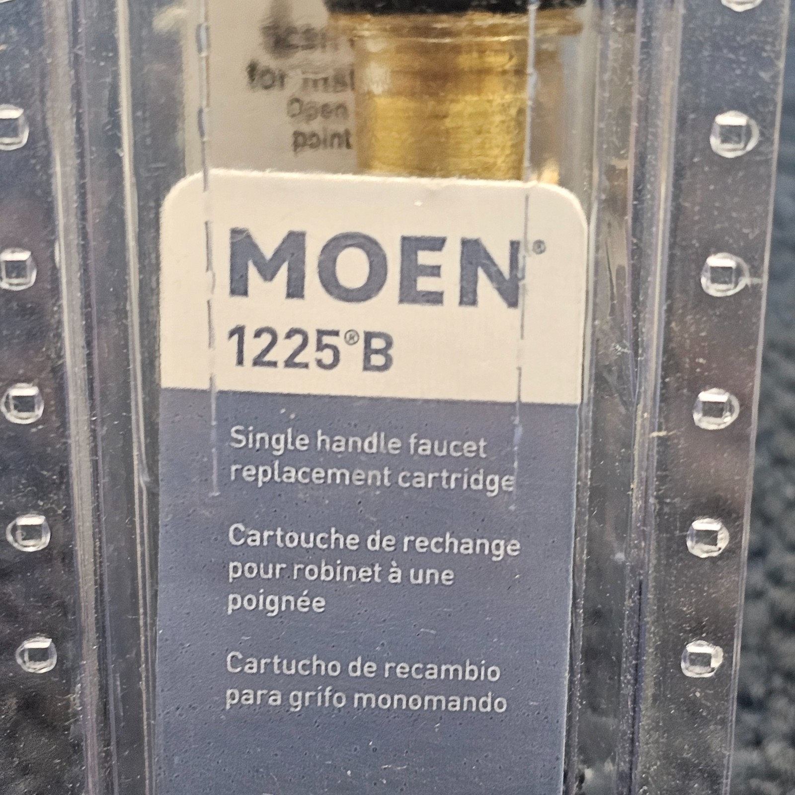 MOEN 1225 B: Cartridge Single-Handle Faucet & Shower Replacement