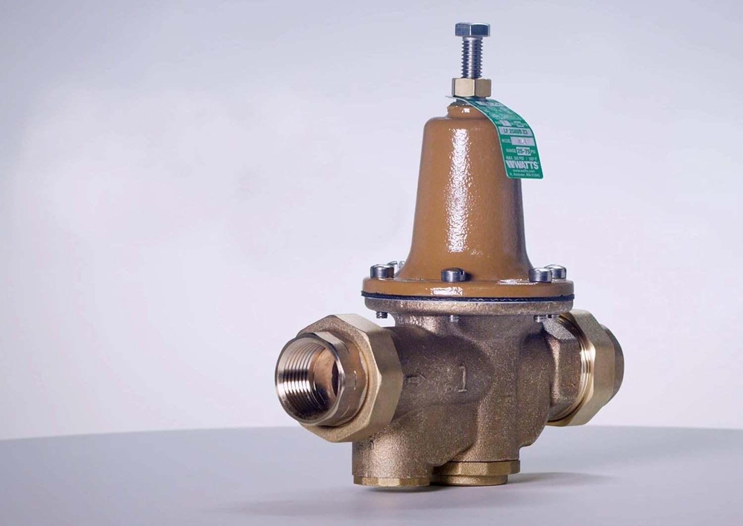 LF25AUB-Z3 Water Pressure Reducing Valve NPT Female Union x NPT Female, Polym…