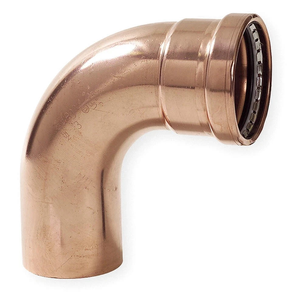 Viega Pro Press 20638 Pro Press 2-1/2″ x 2-1/2″ 90 street Elbow