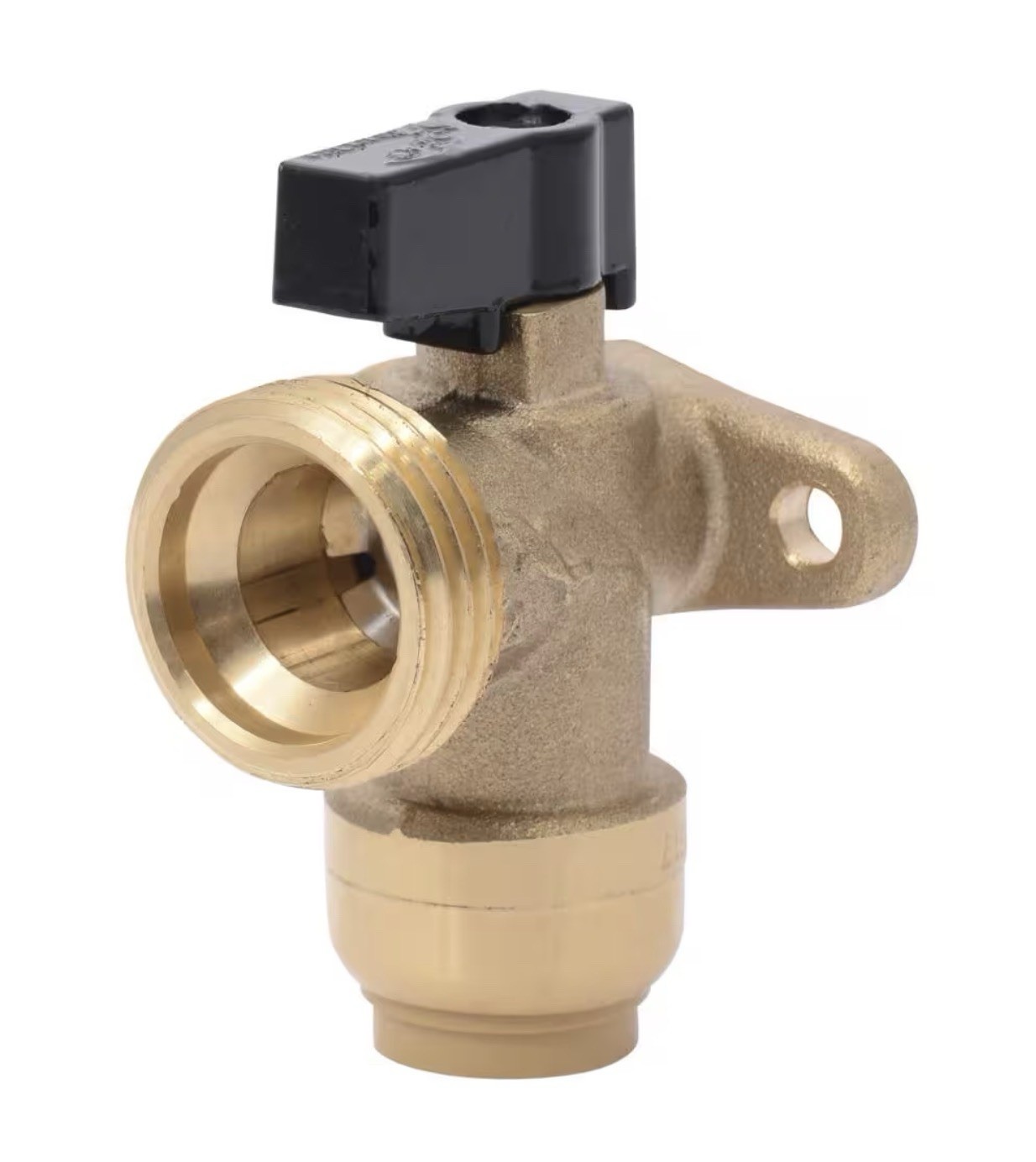 SharkBite 25560LF, 1/2” x 3/4” Push-to-Connect MHT Washing Machine Angle Valve