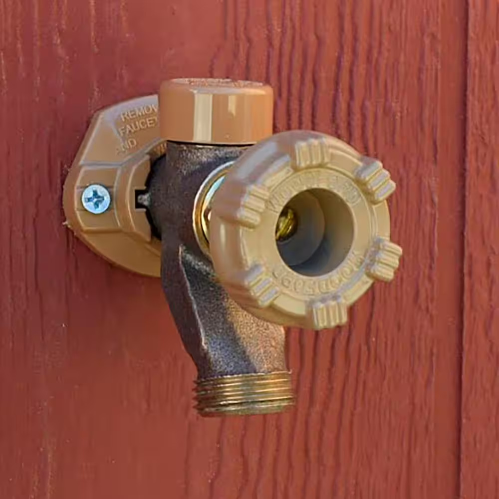 1/2 In. X 3/4 In. Brass Sweat X MPT X 8 In. L Freeze-Resistant Anti-Siphon Sillc