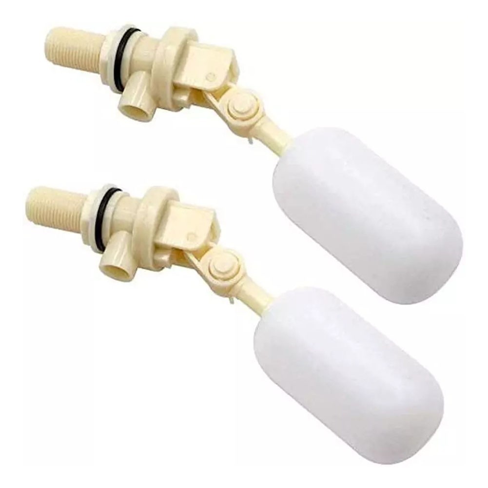 Efficient Water Level Control 12 inch ABS Plastic Float Valves (2 Pack)