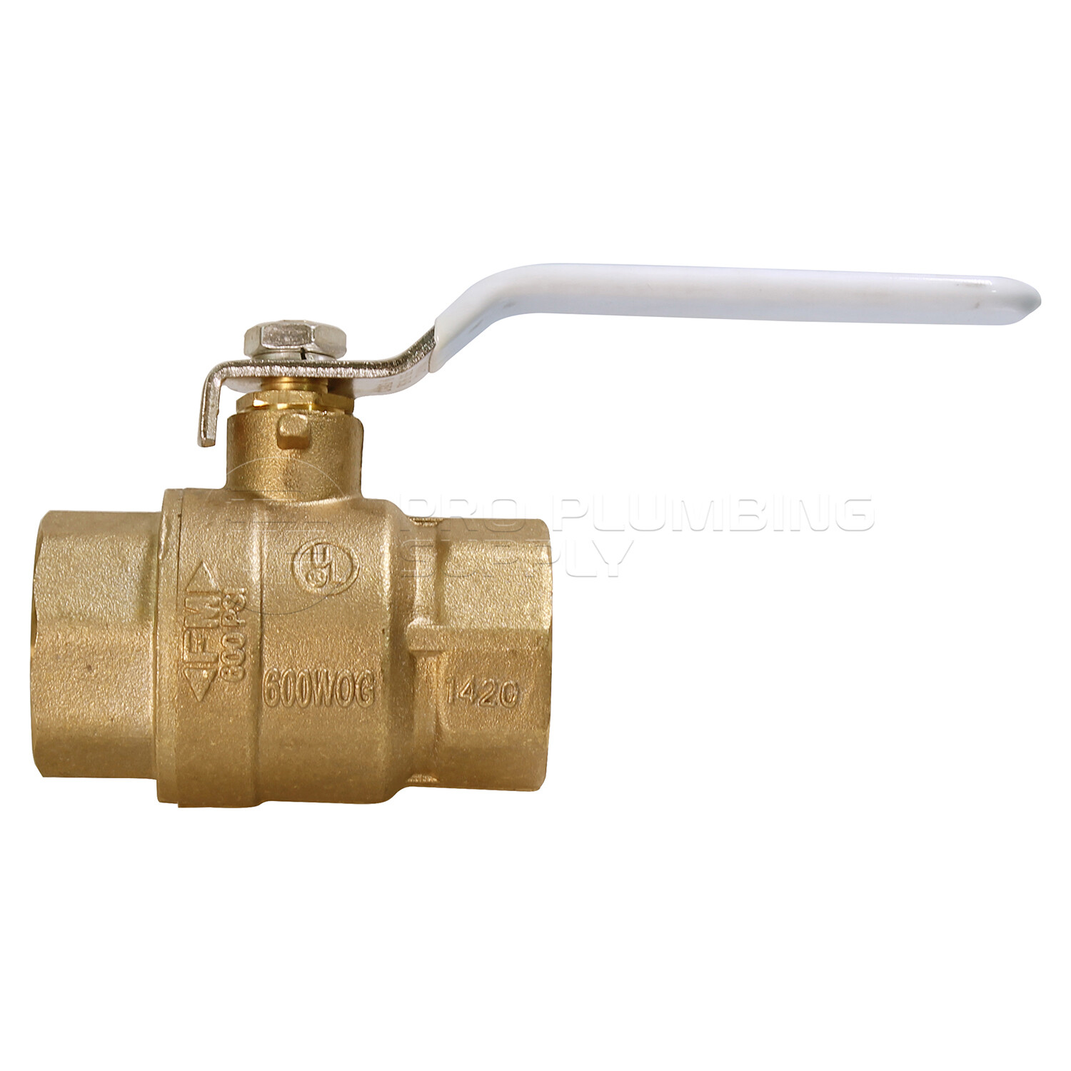 1/4″- 4″in FIPxFIP Connect Lead Free 1/4 Turn Full Port Brass Ball Valve 600 WOG