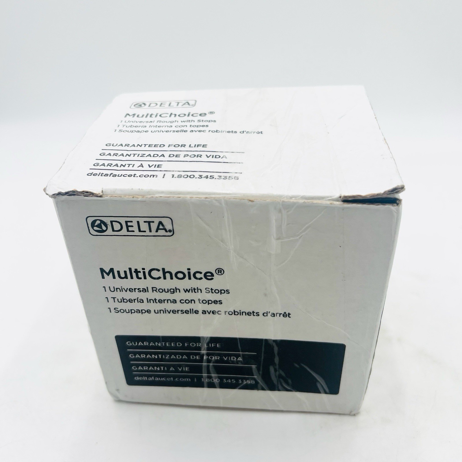 Delta R10000-UNWS MultiChoice Universal Tub/Shower Valve Body Rough-in Kit, NIB