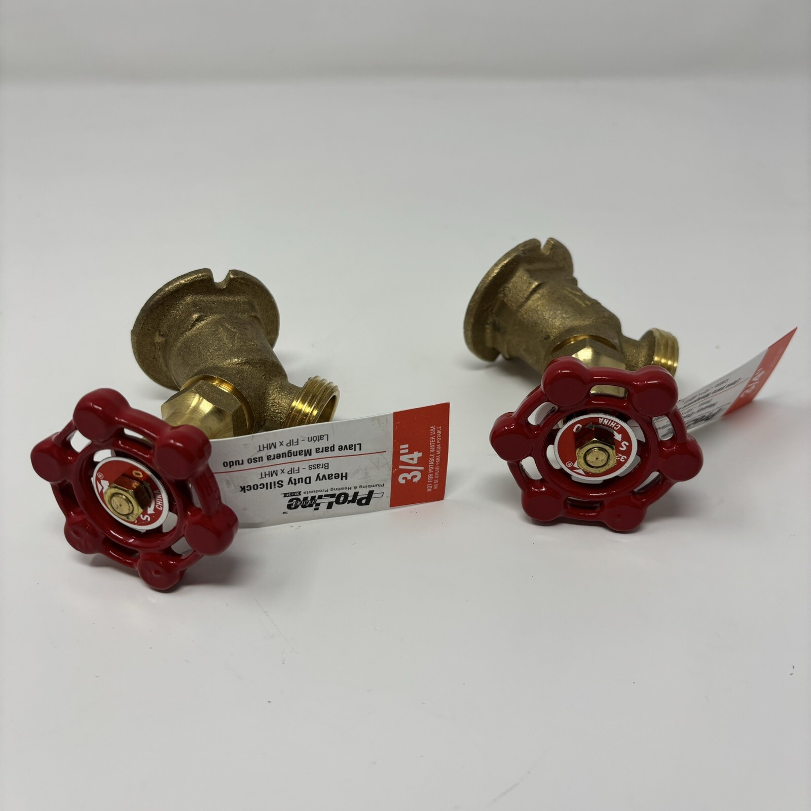 (Set of 2) ProLine Heavy Duty Sillcock Valve FIP x MHT 3/4″ x 3/4″ 108-014HN