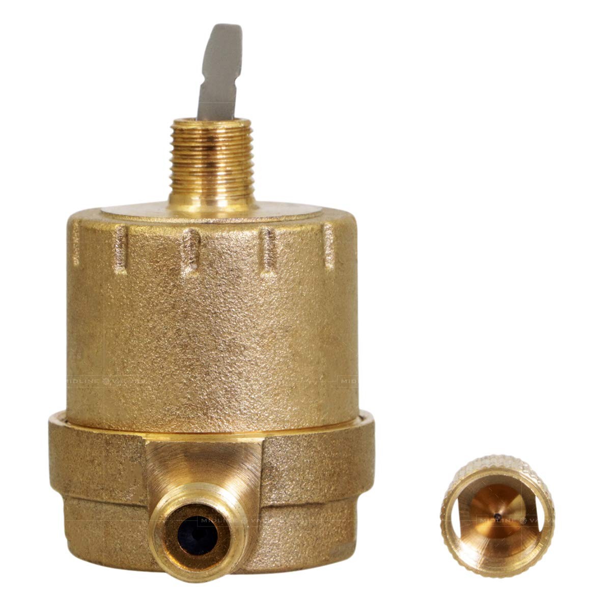 S1546-OM-5 Radiator Steam Air Float Vent; Heat Regulator Valve; Angle Mount; …