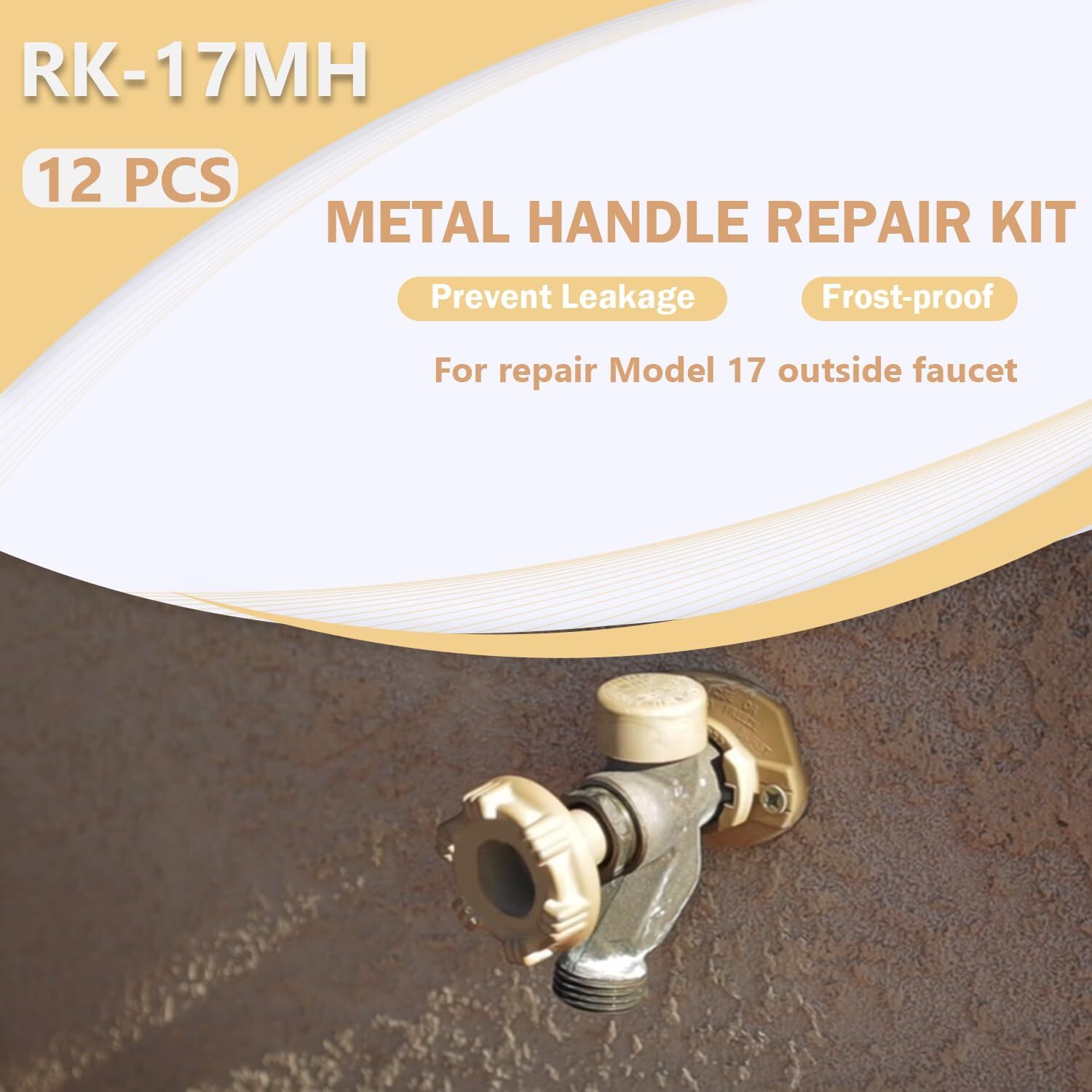 Repair Kit Metal Handle Repair Kit for Woodford Model 17 Outdoor Faucet RK-17MH
