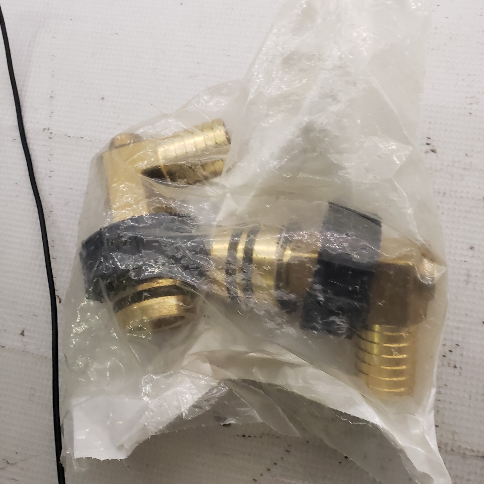 Bosch Flo-link Double 90° Hose Brass Links 3263