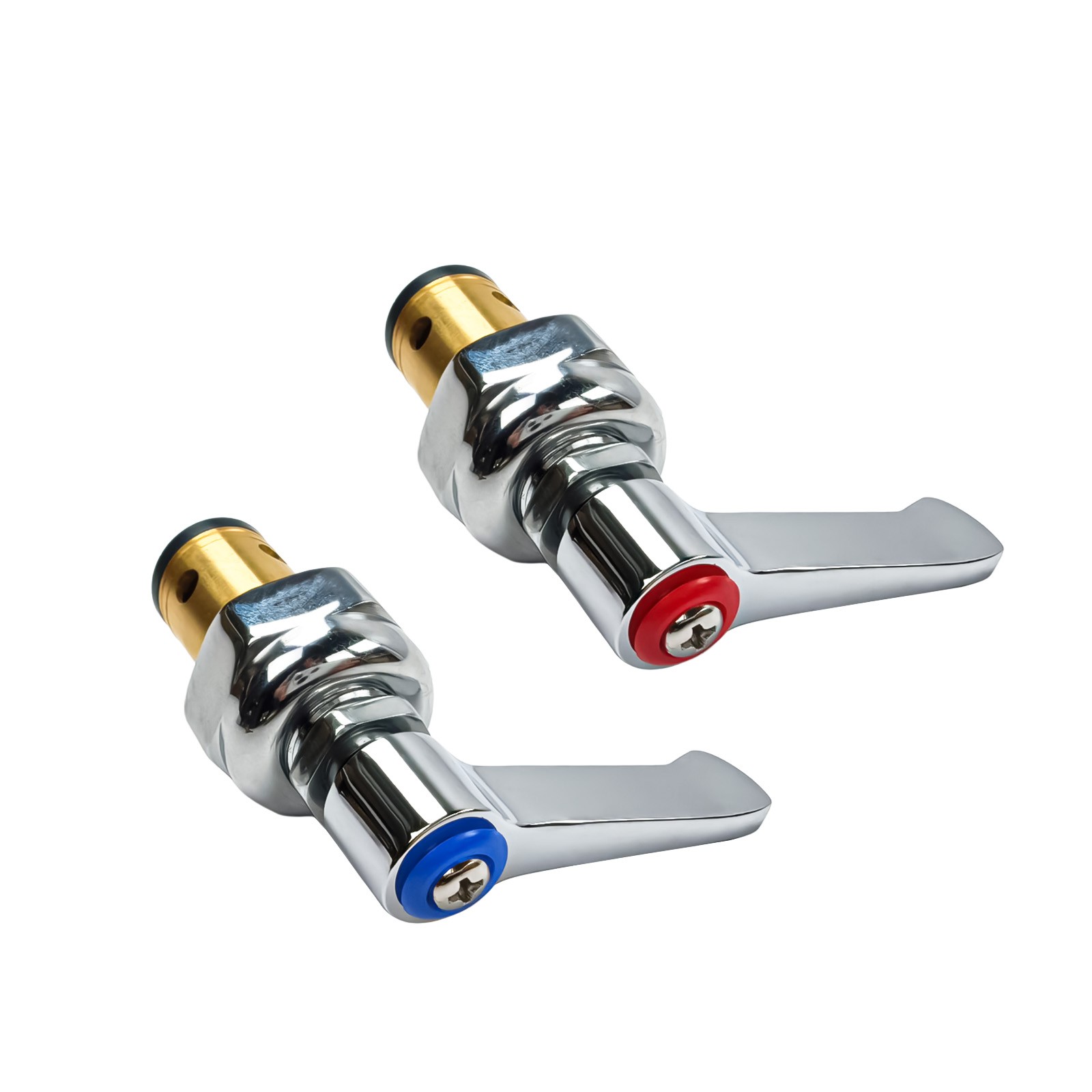 Handle Stem Assembly for T&S Brass Faucets Replace 002713-40 002714-40 Blue,Red