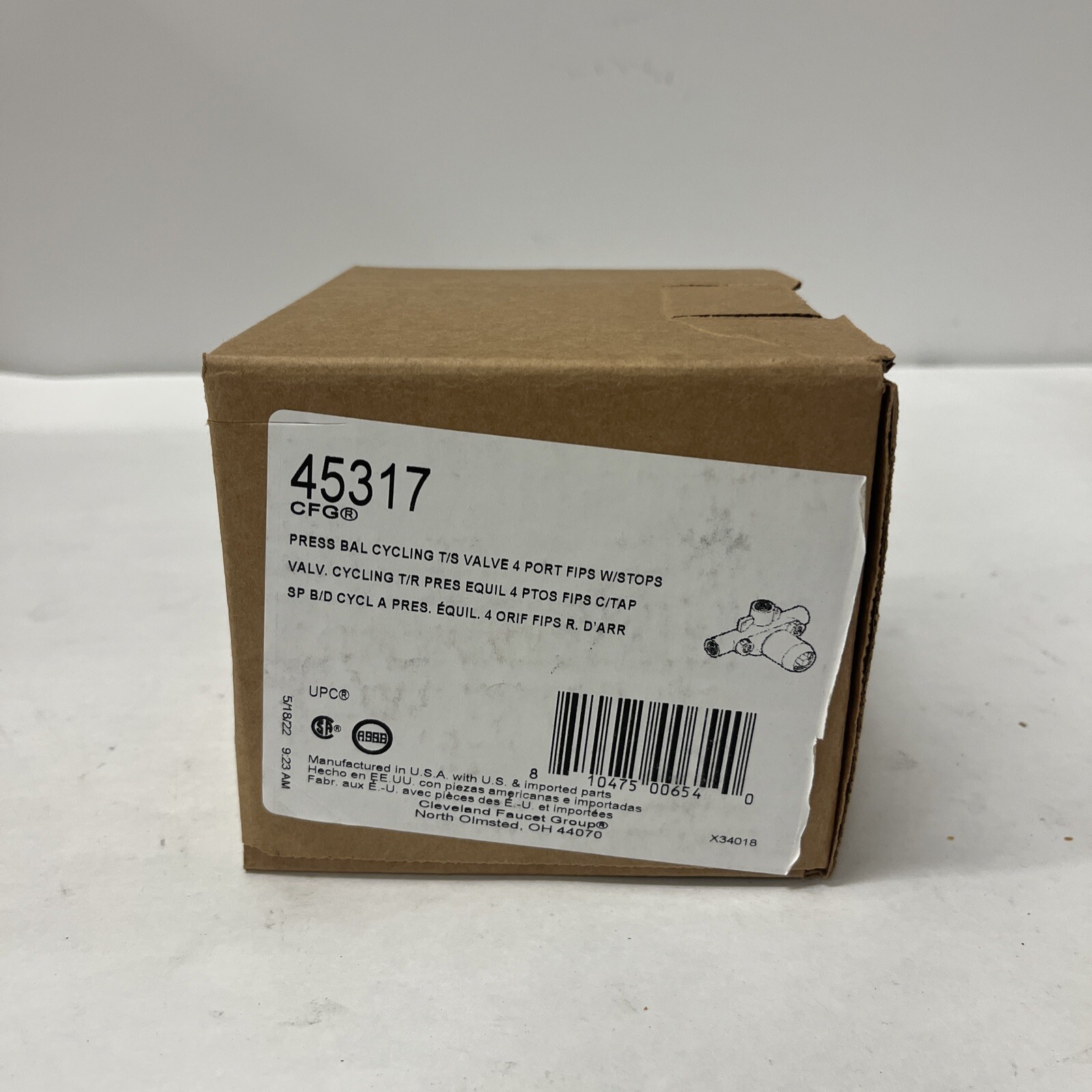4 Valve Port 45317