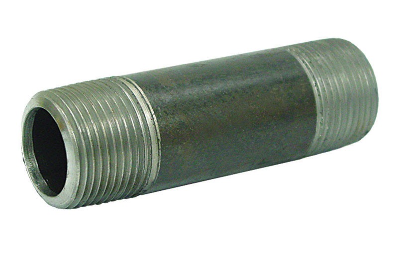 Anvil 8700136255 Black Steel Pipe Fitting Nipple 1/8 NPT Male x 3 in.