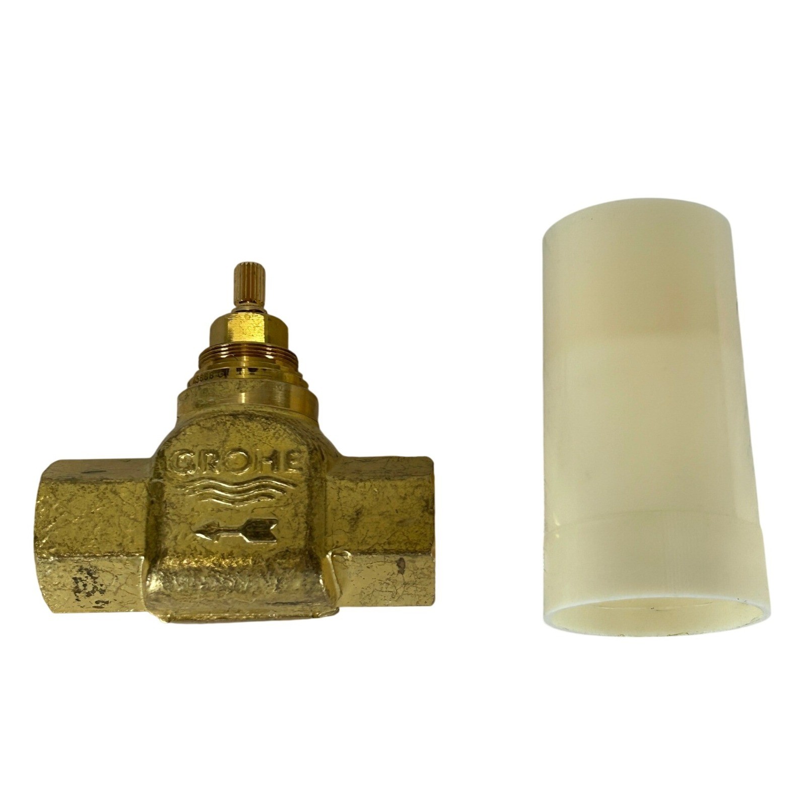 Grohe 29274000 3/4 Inch NPT Volume Control Rough-In Valve Brass Shower Part