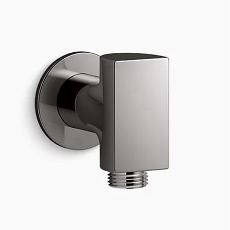 KOHLER K-98353-TT Exhale 1/2 in. NPT Wall-Mount Supply Elbow with Check Valve