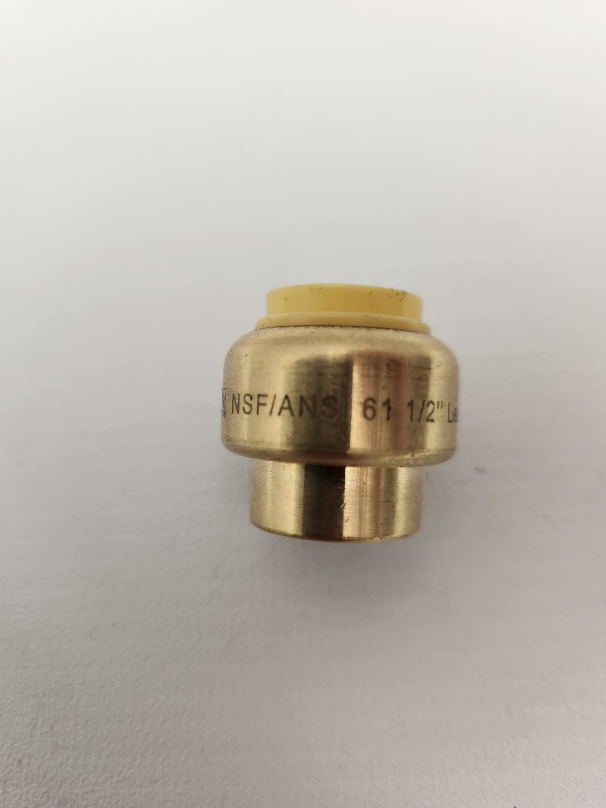 15 pack of 1/2-Inch Pushfit End Cap Fitting for Copper, PEX, CPVC