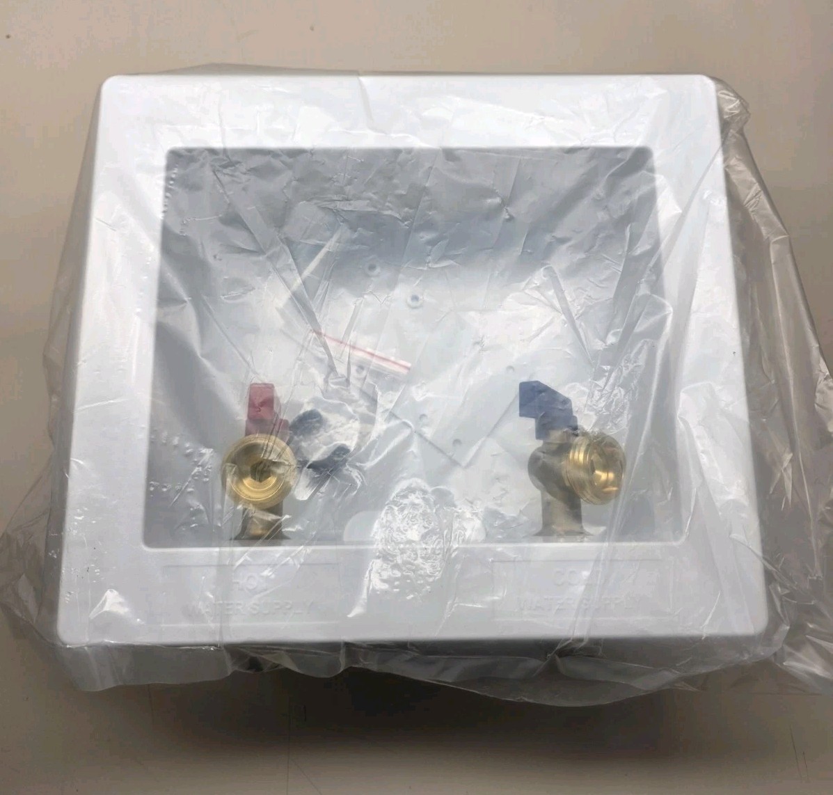 NEW Tectite 1/2″ Brass PTC Washing Machine Outlet Box, Model# FSBBOXWM