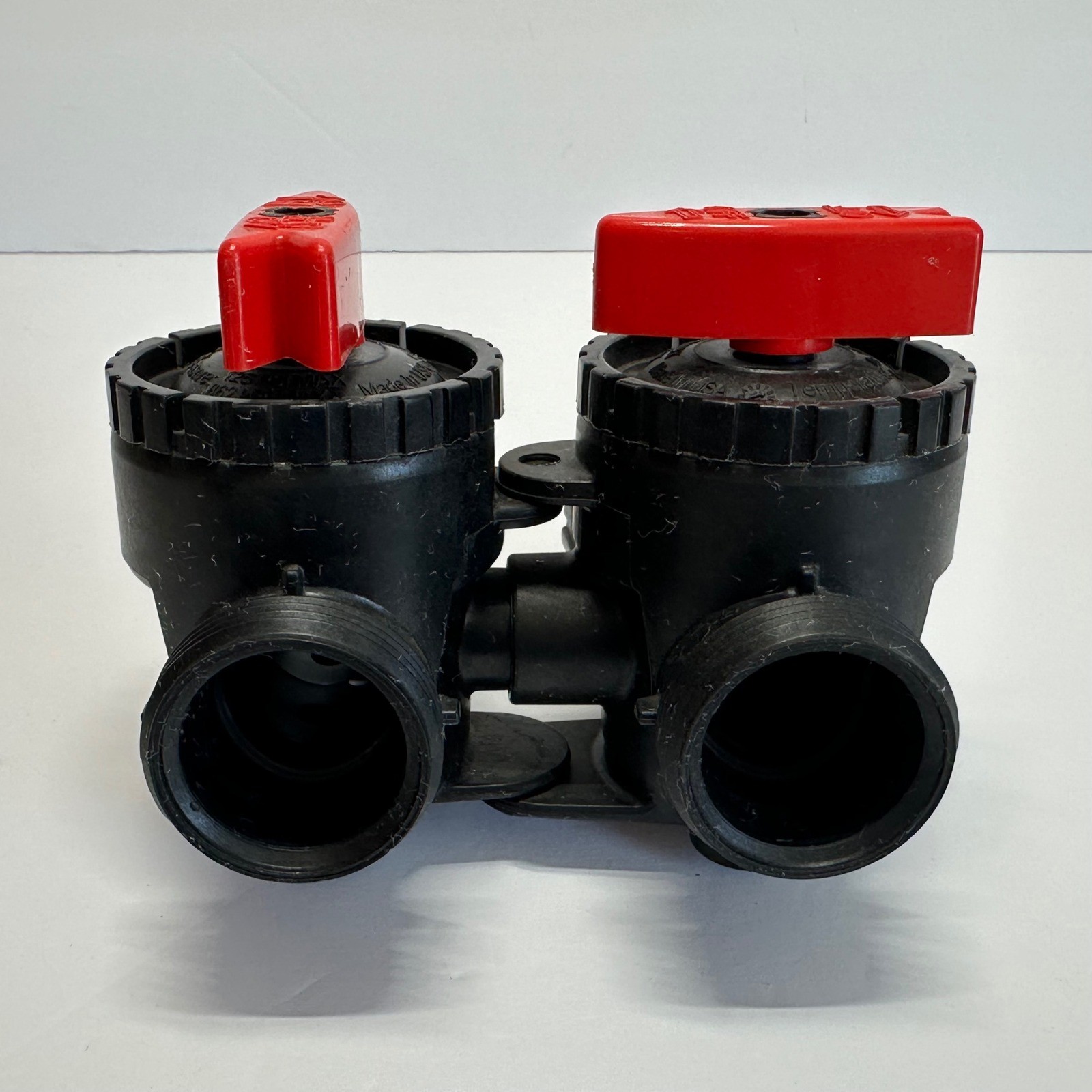Clack Bypass Valve Water Softener Filtration System Black Red V3006