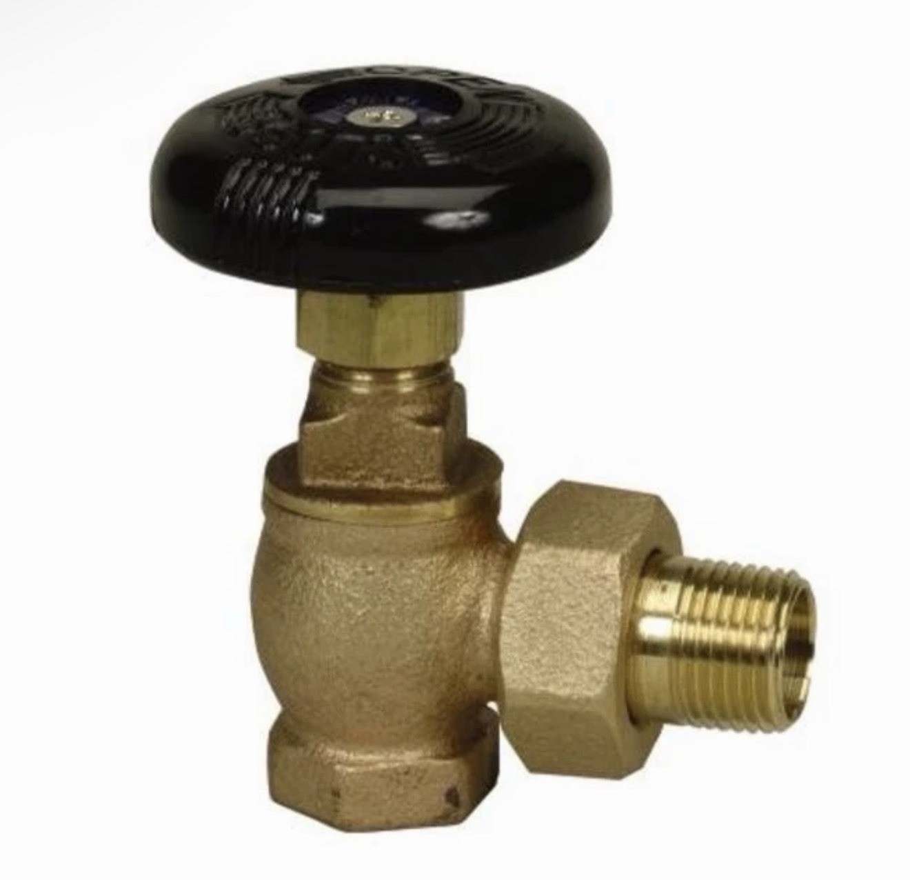 PROFLO PF431F 3/4″ Steam Radiator Angle Valve