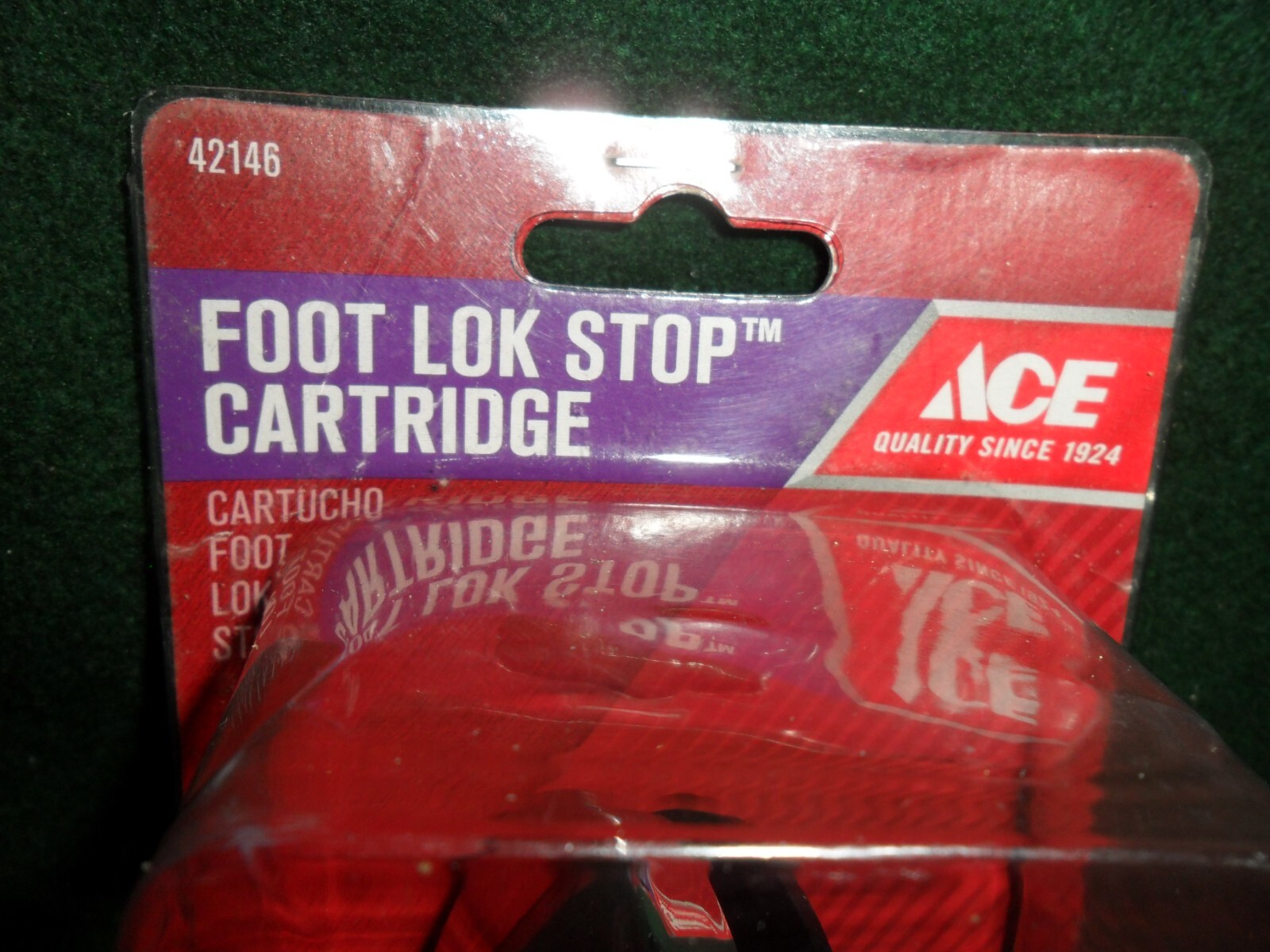 Foot Lok Stop Cartridge 5/16 in. x 2 In. ACE Drain Stopper 42146