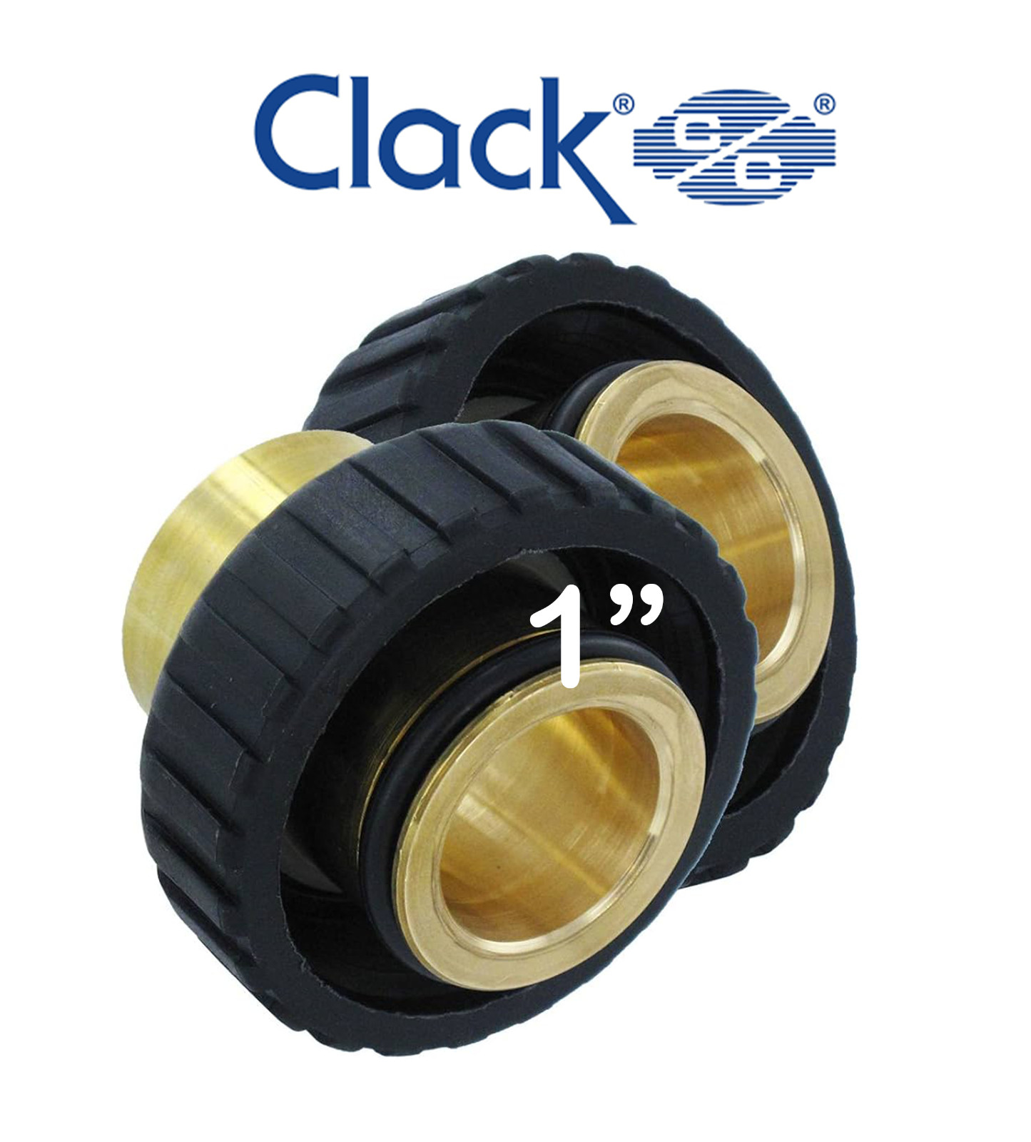 Clack WS1 FTG 1 Brass Sweat Assembly LF V3007-02LF NEW