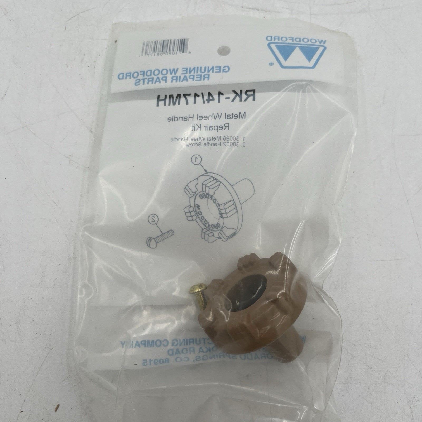 NEW!! GENUINE!! 6-Pack Woodford Metal Wheel Handle Repair Kit – RK-14/17MH