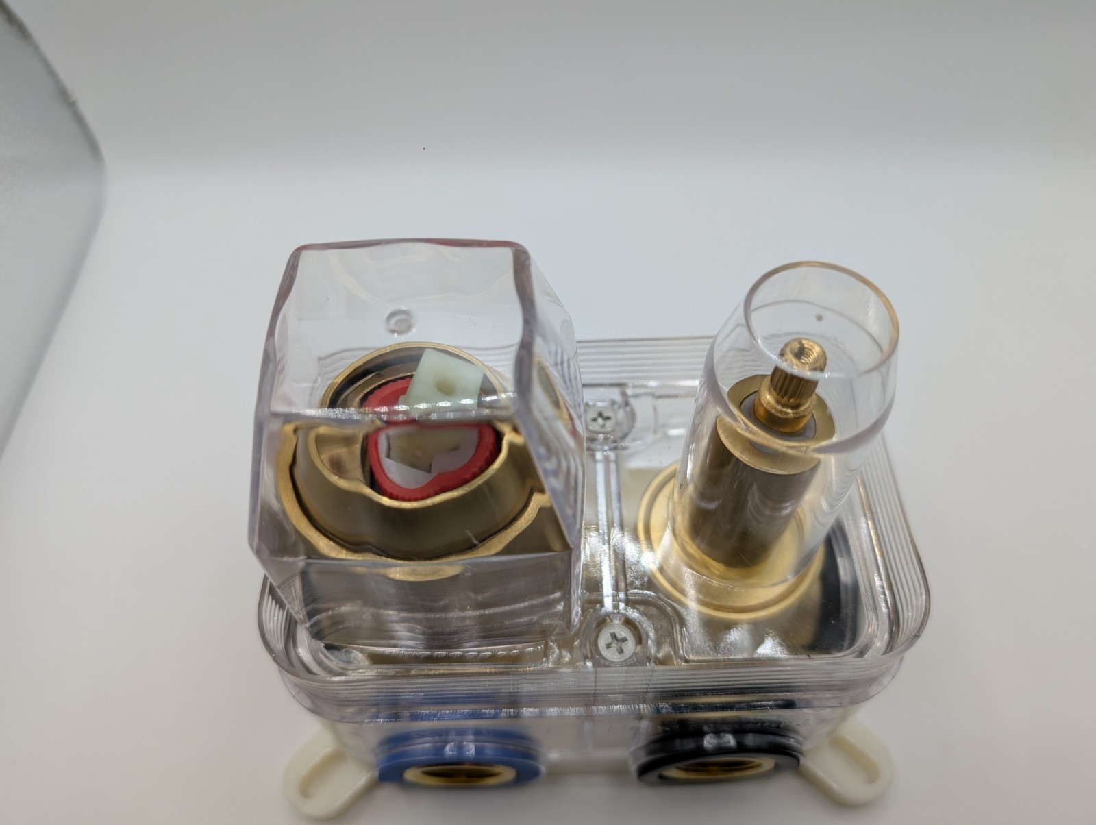 NEW 3-Function Mixer Valve Brushed Gold Shower Tub Valve US SELLER B11