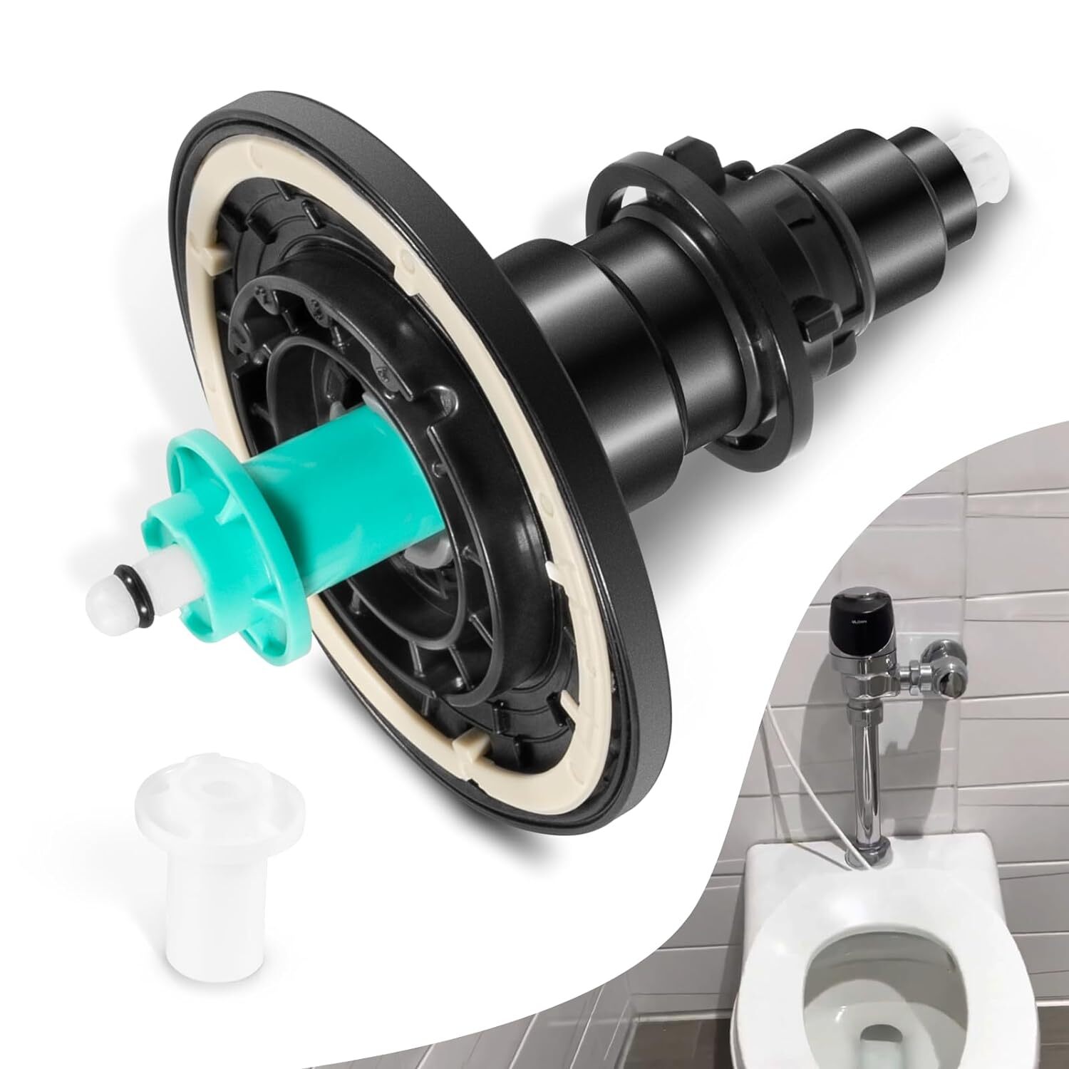 Dual Filter Urinal&Water Closet Electronic Diaphragm Assembly Tube EBV-1020-A