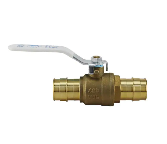 APOLLO EPXV1 1 in. Brass PEX-A Expansion Barb Ball Valve – Set of 3