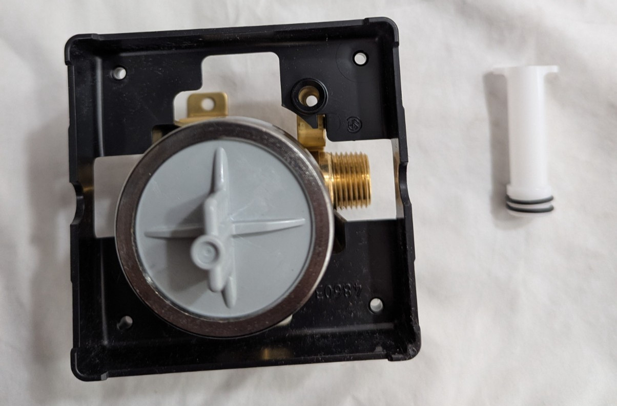 Delta Multi Choice Universal High Flow Shower Only Rough R10000-UNBXHF 3- Port.