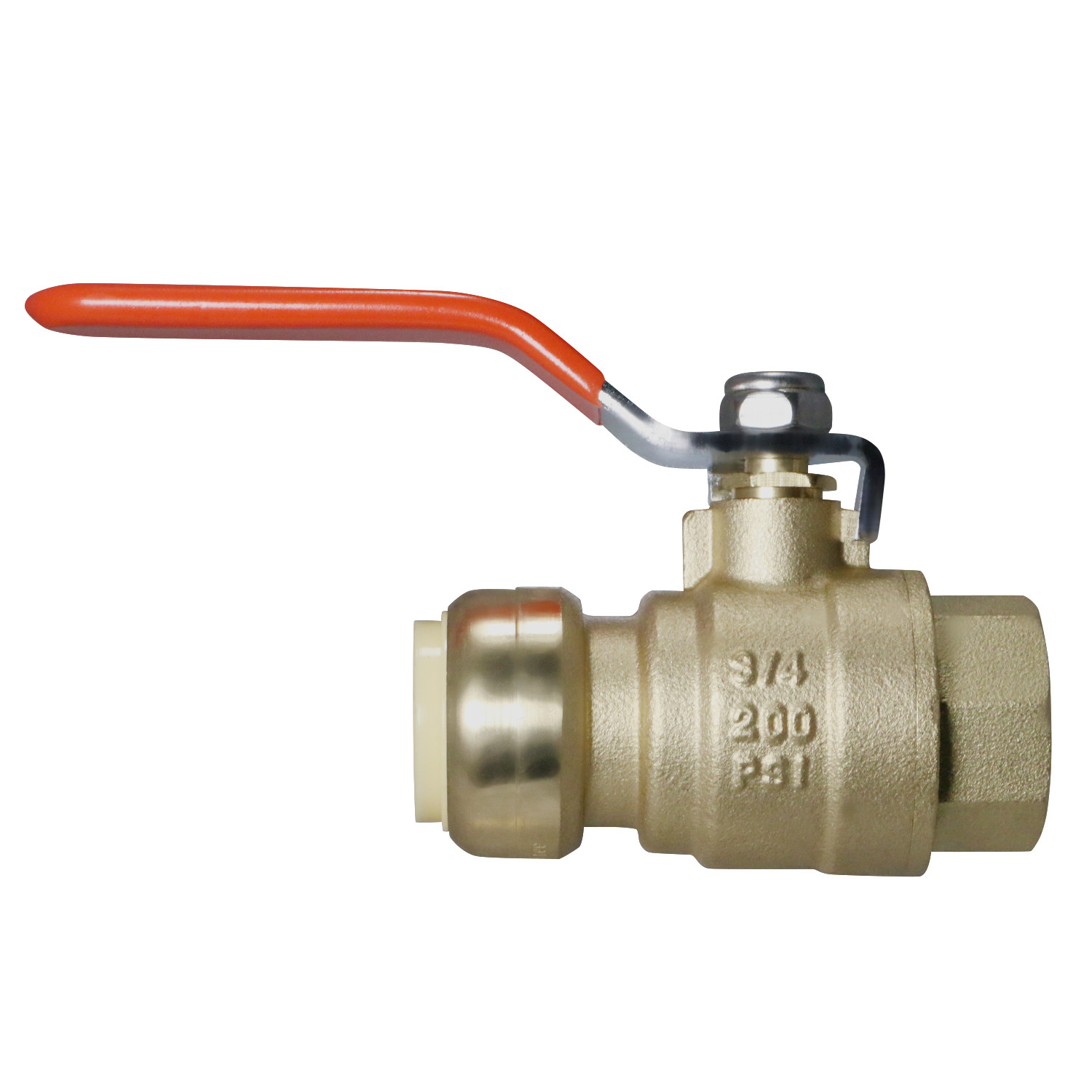 XFITTING 1 Pack 3/4″ Push Fit Female Ball Valve, Push to Connect FNPT Ball Valve